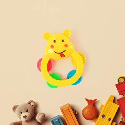 Colorful Animal Shape Baby Rattle Toy 3 Pcs Set