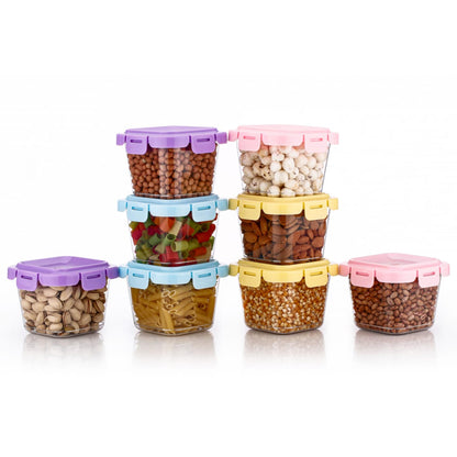 Airtight Food Storage Containers With Lid (4 Pcs Set)