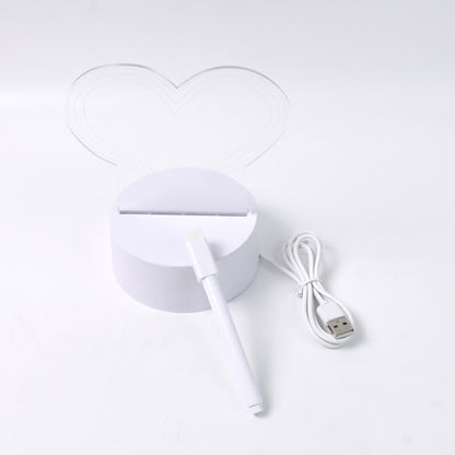 3D Acrylic Decorative Lamp With Pen