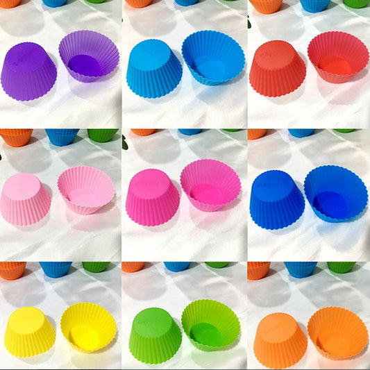 Silicone Cupcake Mould 6pcs Set