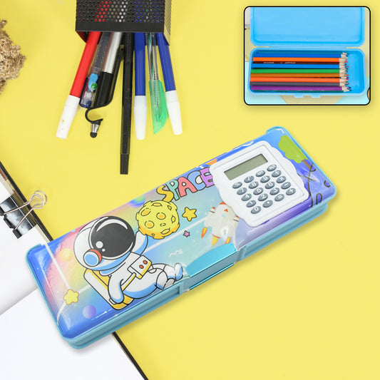 Double Sided Magnetic Geometry Box Pencil Box