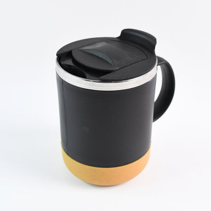 Insulated Coffee Mug With Spill-proof Lid
