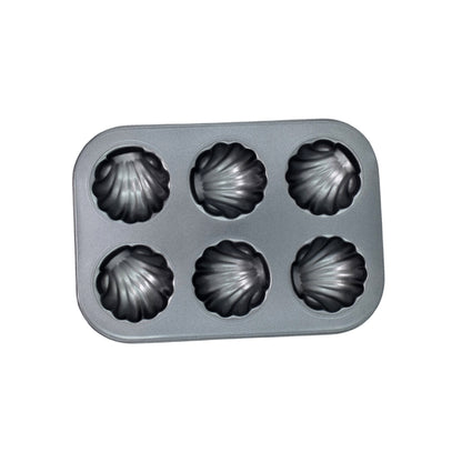 6 Slot Non-stick Cupcake Baking Molds Tray