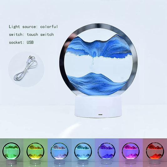 5 Color Light Moving Sand Art Picture