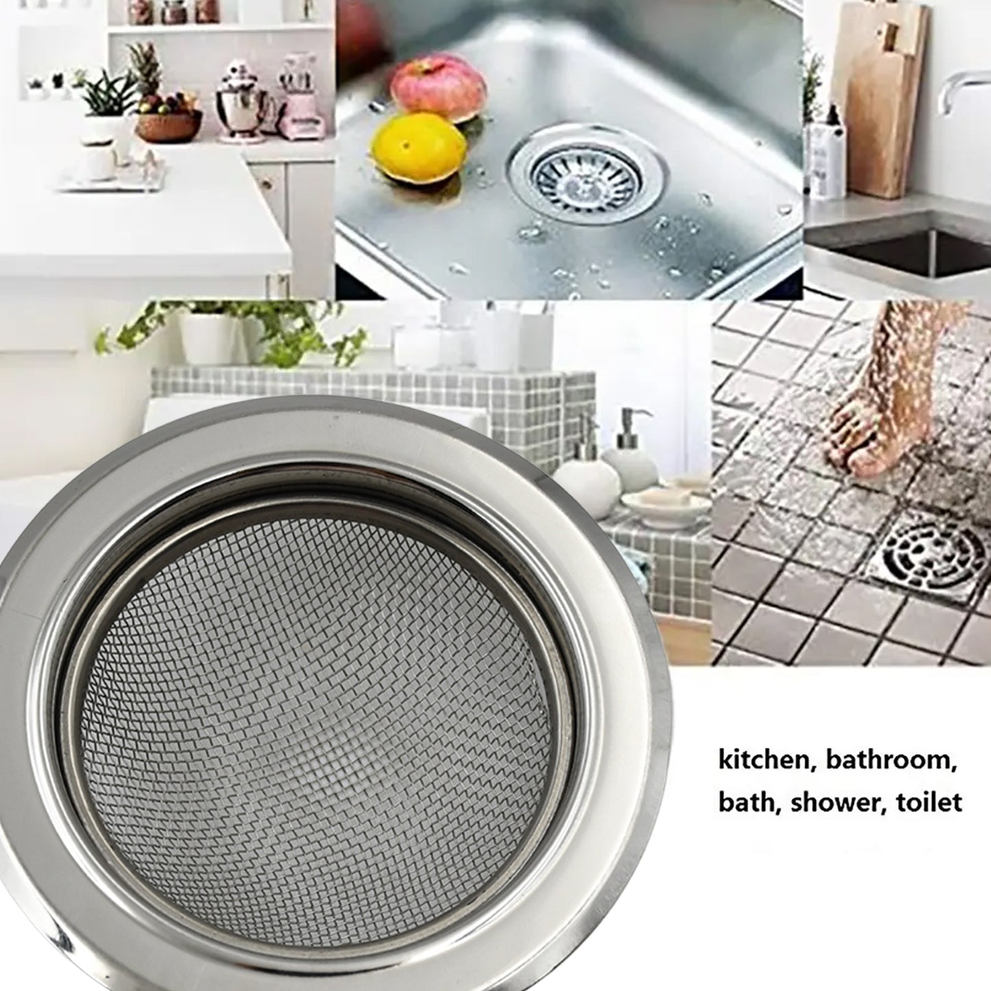 Stainless Steel Sink Strainer