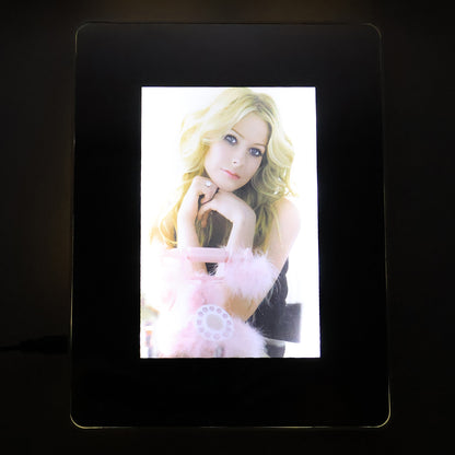 LED Magic Mirror With Hidden Photo Frame (1 Pc)
