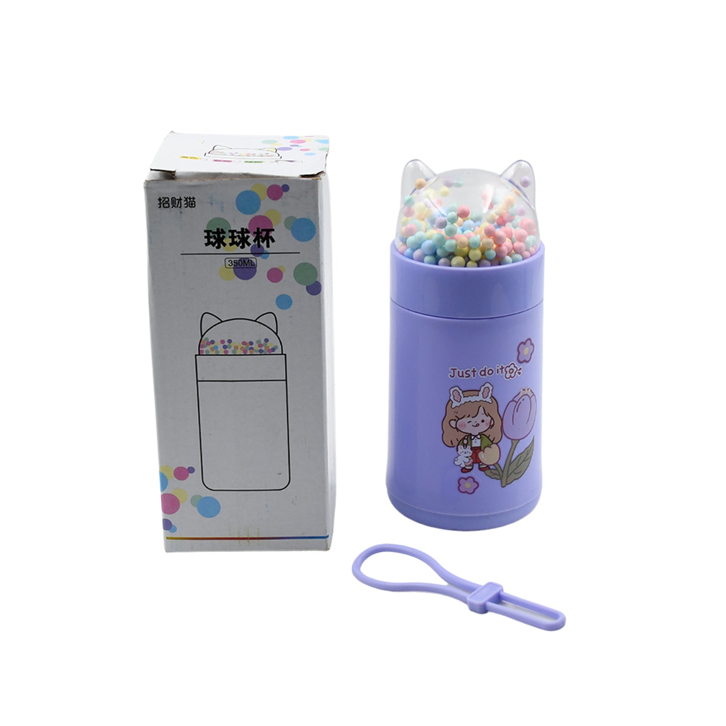 Glass Water Bottle For Kids 350ml
