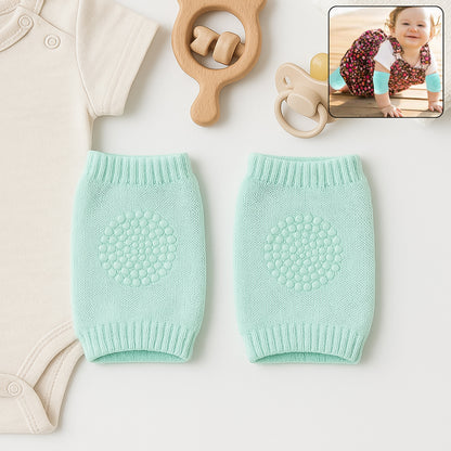 Toddler Wool Knit Knee Guard (Mint Green)
