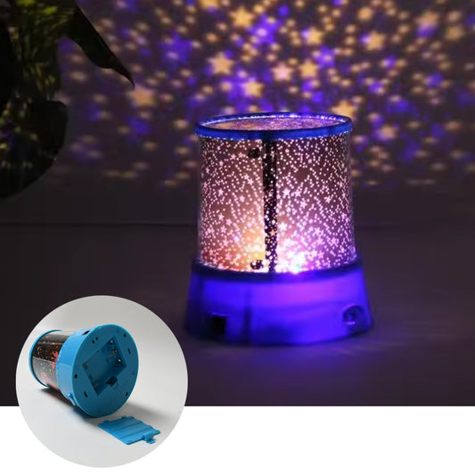 LED Projector Night Lamps Rotation With Music