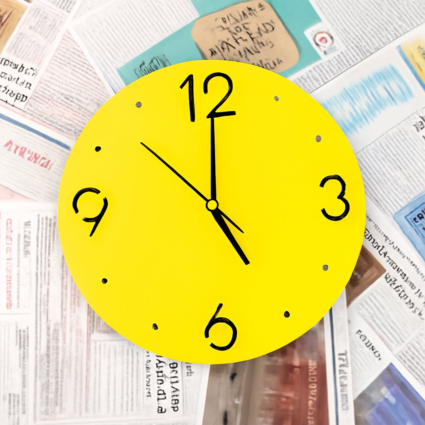 Modern Minimalist Wall Clock For Home  Office Decor (1 Pc)