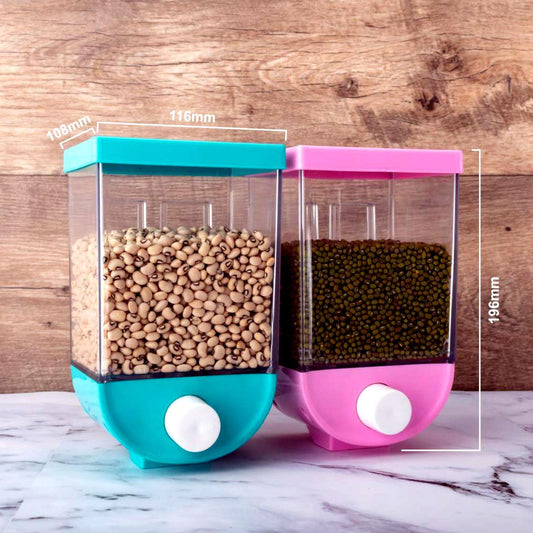 Wall Mounted Food Storage Box - 1100 Ml (1pc Assorted Color)