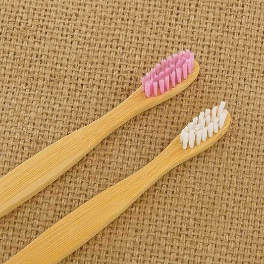 Eco-friendly Natural Bamboo Toothbrush (2 Pc)