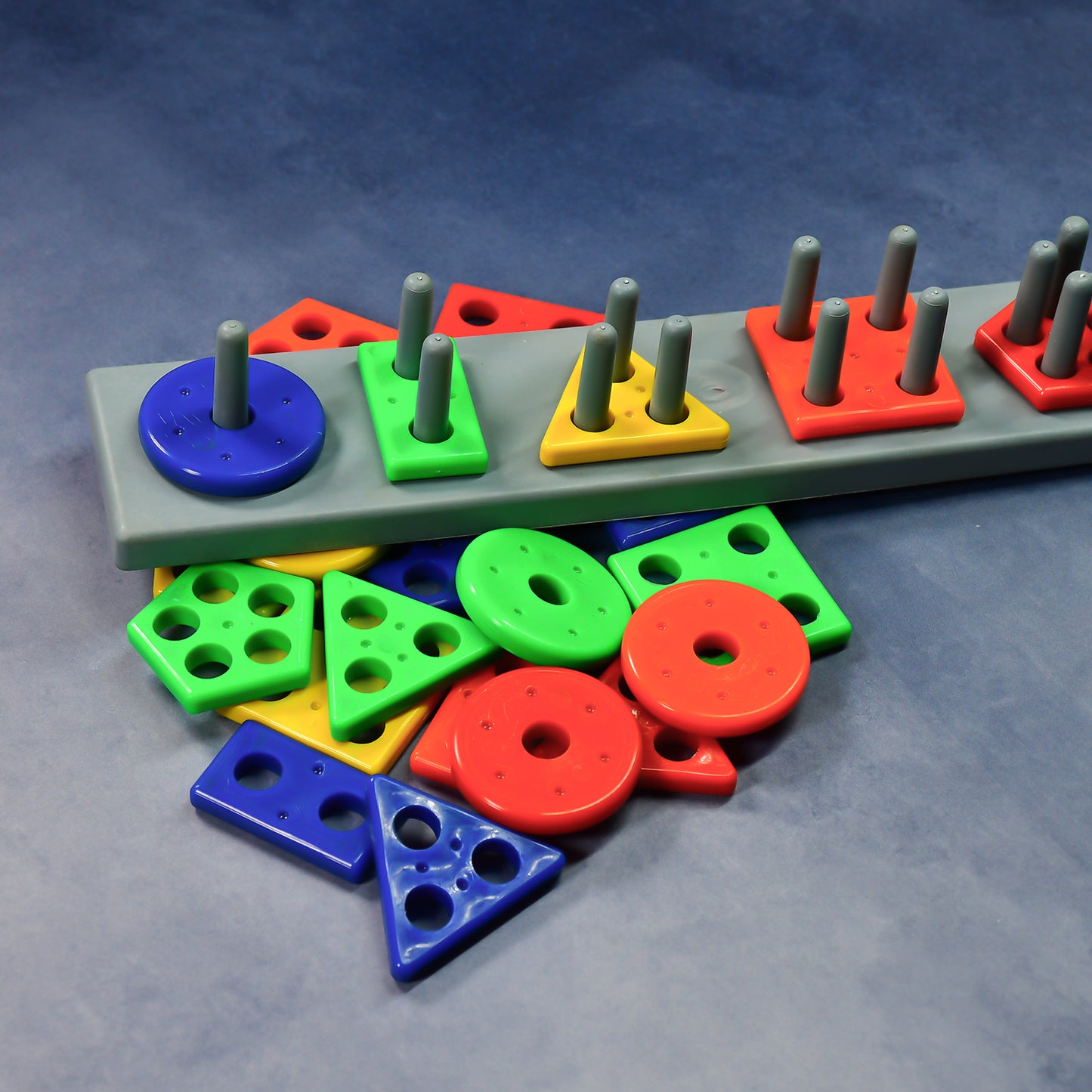 Geometric Brick - 5 Angle Matching Column Blocks For Kids