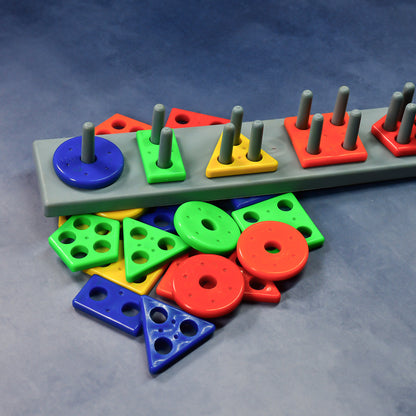 Geometric Brick - 5 Angle Matching Column Blocks For Kids