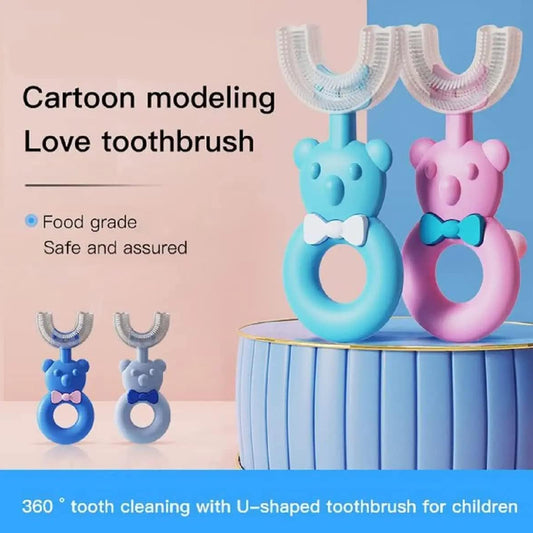 Baby Bear U-shaped Toothbrush (1 Pc)