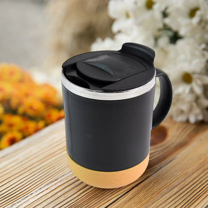 Insulated Coffee Mug With Spill-proof Lid