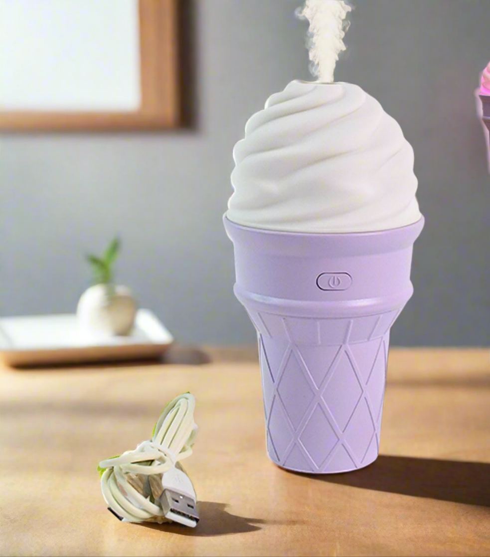 Ice Cream Cone Shape Air Freshener Humidifier