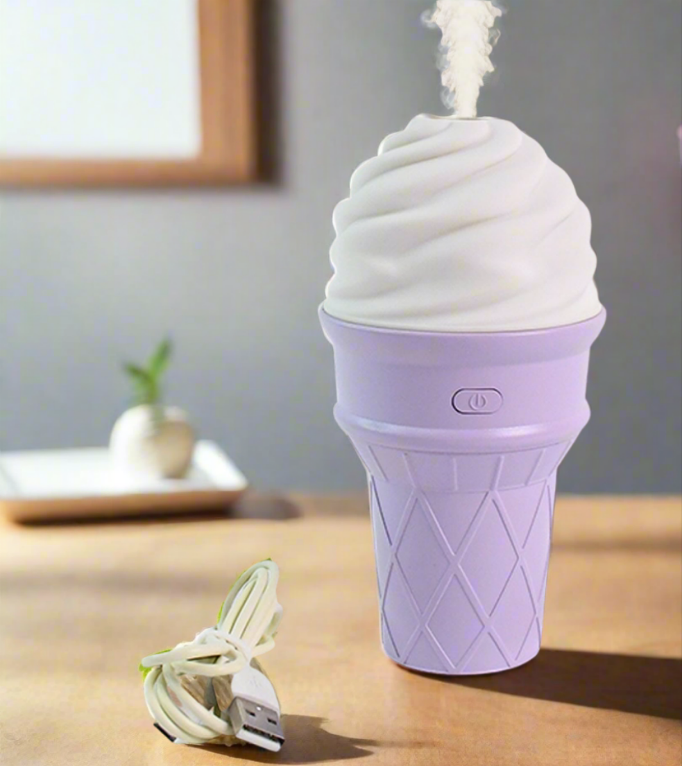 Ice Cream Cone Shape Air Freshener Humidifier