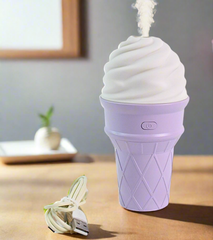 Ice Cream Cone Shape Air Freshener Humidifier