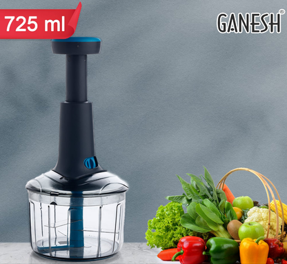 Ganesh Bingo Lock-unlock Push Chopper ( 725ml )