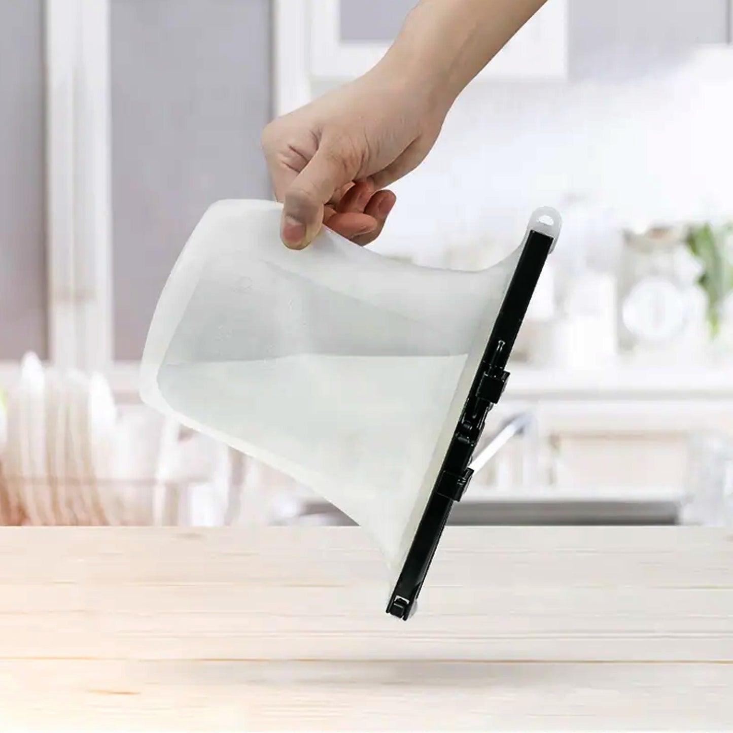 Reusable Silicone Food Storage Bag Set (1 Pc)