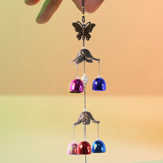 Decorative Outdoor Hanging Dragonfly Wind Chime (1 Pc)