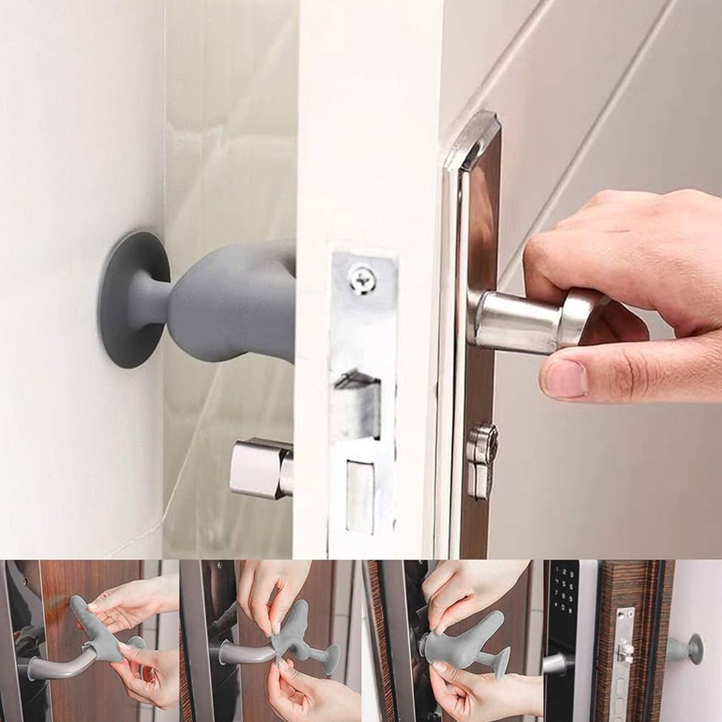 Door Handle Cover With Suction Cup