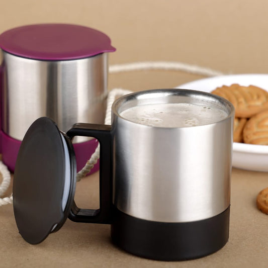 Stainless Steel Coffee Tea Cup / Mug (1pc)