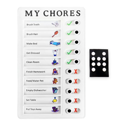 Portable My Chores Home Memo Board