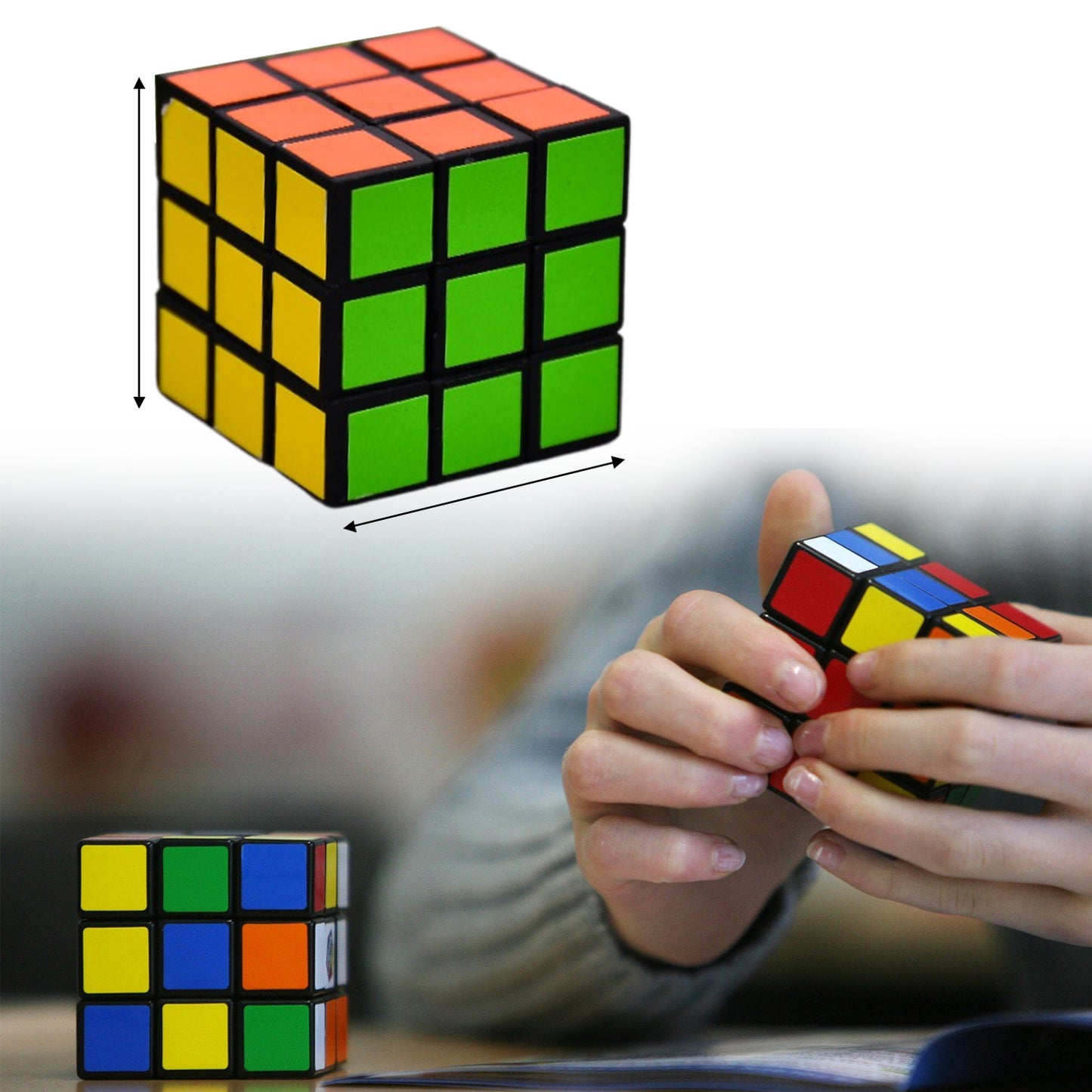 Mini Cube Puzzle Game For Boy And Girl Magic Cube For Birthday Gift (1 pc)
