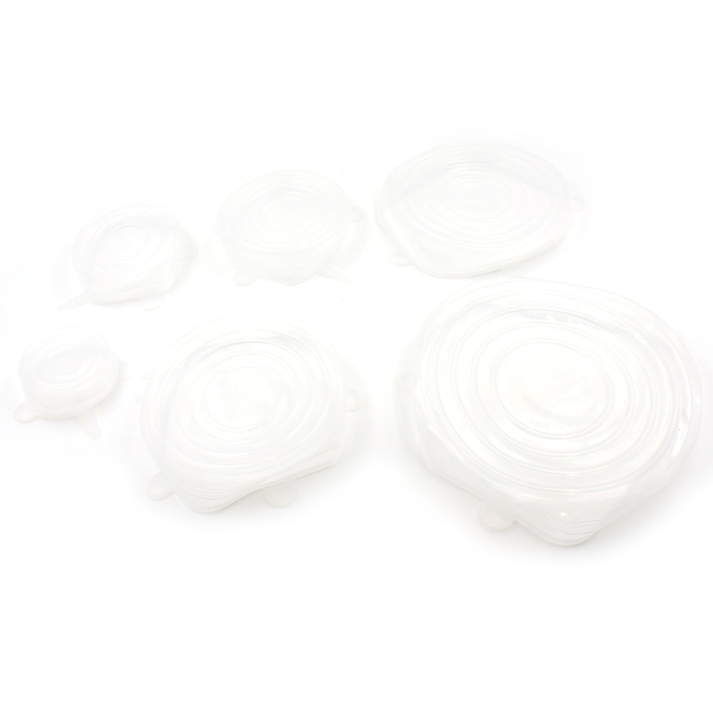 BPA-Free Silicone Stretch Lids 6 pcs set