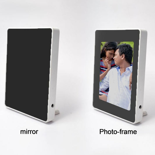 LED Magic Mirror With Hidden Photo Frame (1 Pc)