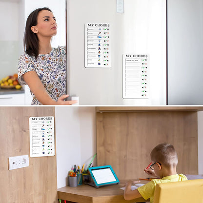 Portable My Chores Home Memo Board