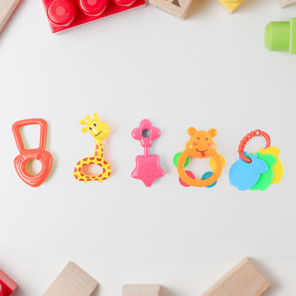Baby Rattle Toys (5 Pcs Set)