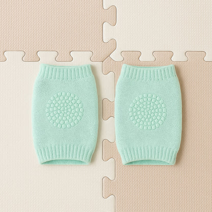 Toddler Wool Knit Knee Guard (Mint Green)