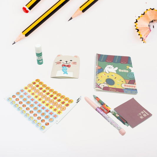 Cartoon Stationery Set