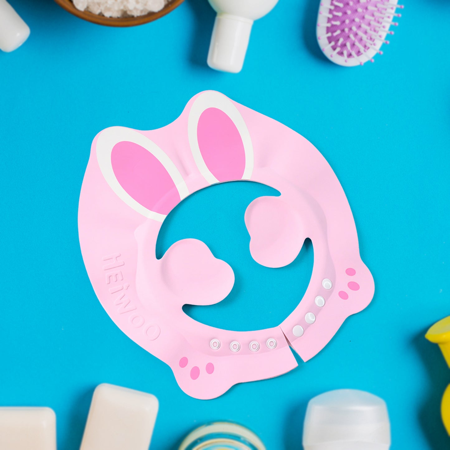 Bunny Ear Baby Shower Cap