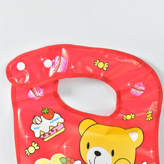 Reusable Soft Fabric Plastic Baby Bib