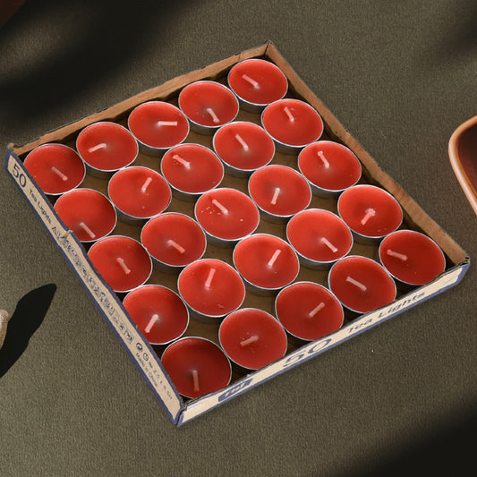 Scented Tealight Candles Set (50 Pcs Set)