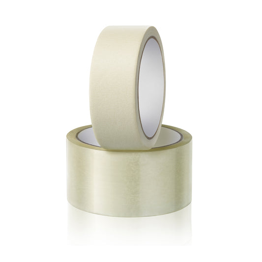 9084 High Adhesive Transparent Tape For Home Packaging. (120 Meter)