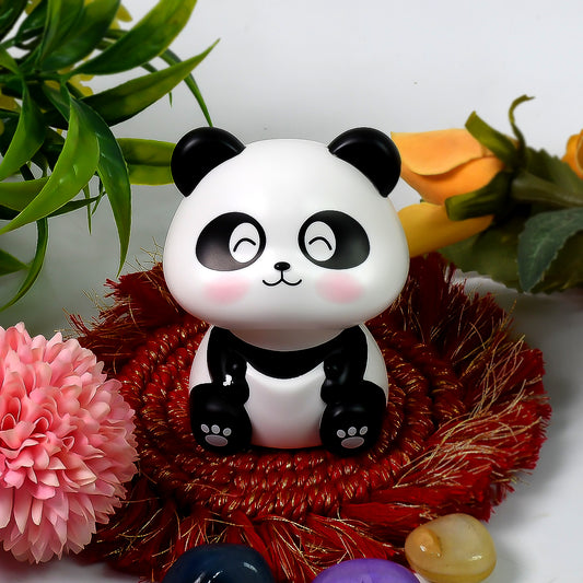 Car Decor Solar Power Moving Head Panda