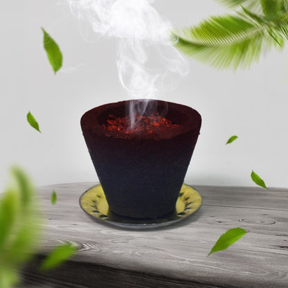 Premium Gugal Sambrani Havan Cups (12 Pcs Set)