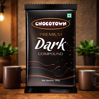 Chocotown Dark Dark Compound 500gm