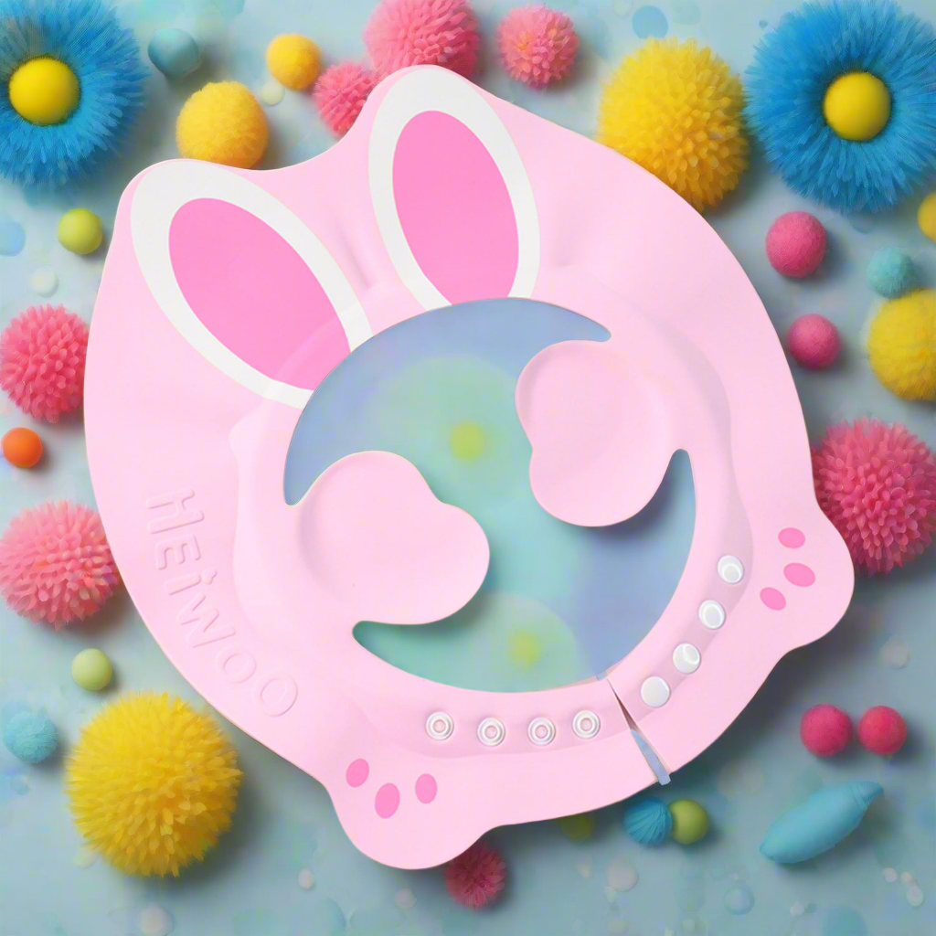 Bunny Ear Baby Shower Cap