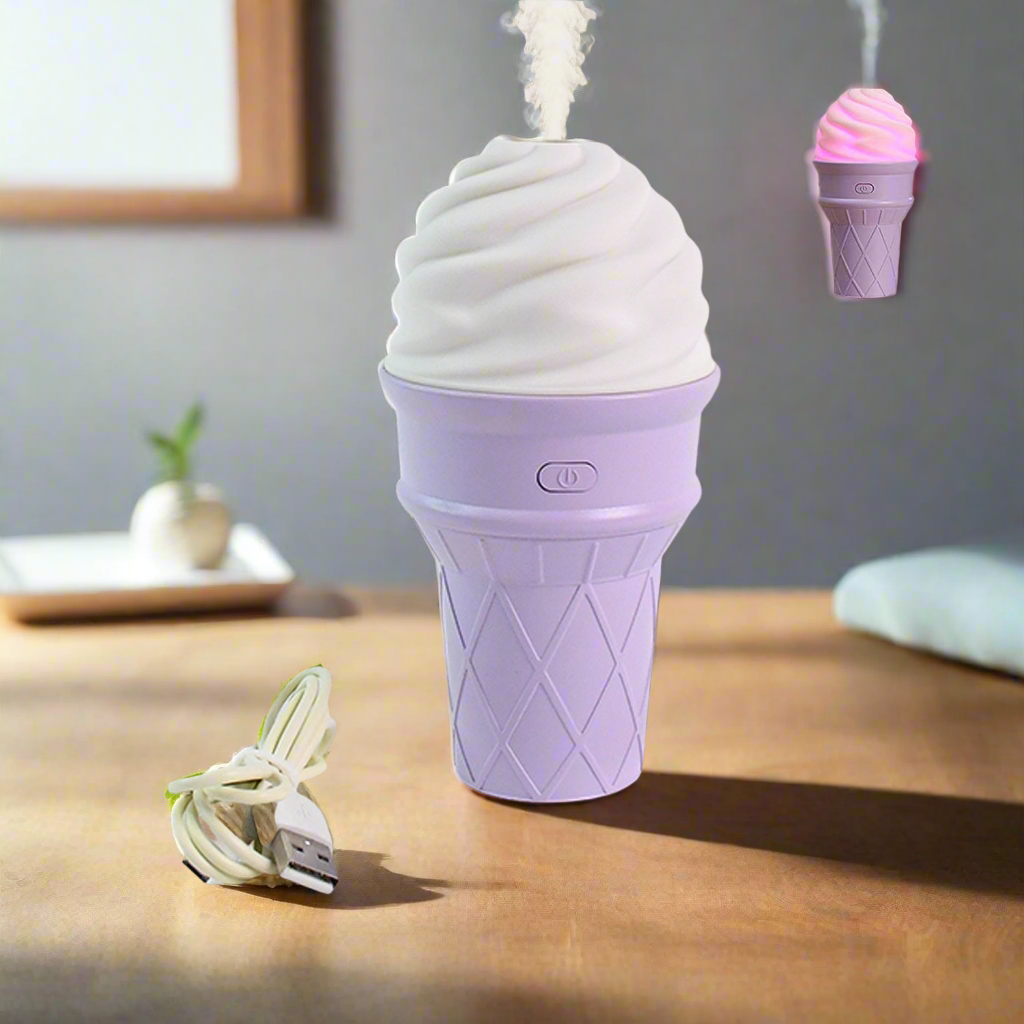 Ice Cream Cone Shape Air Freshener Humidifier
