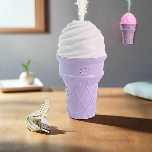 Ice Cream Cone Shape Air Freshener Humidifier