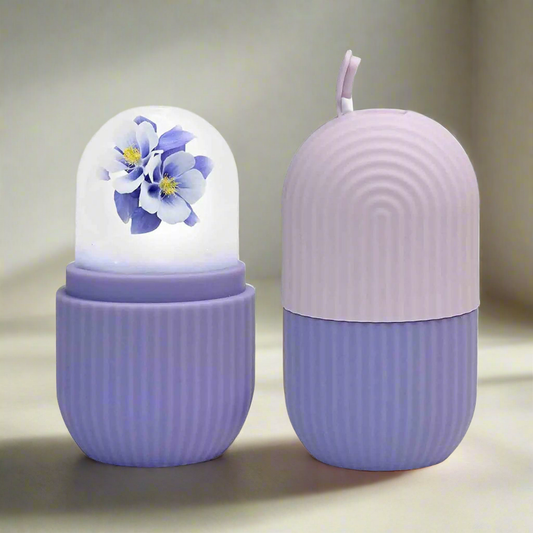 Beauty Ice Roller For Face Massage ( Purple Color)