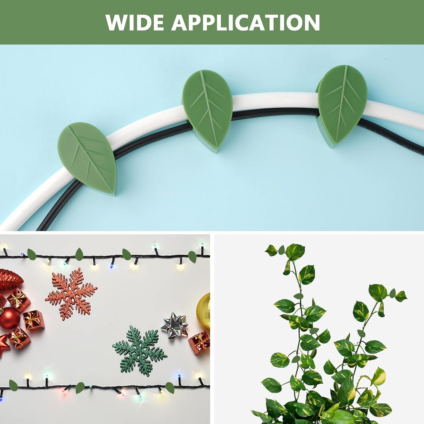 Plant Climbing Wall Fixture Clip (10pcs)