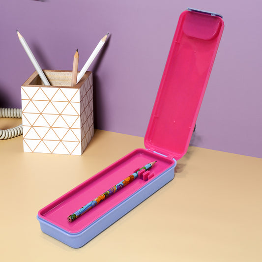 Cartoon Printed Hard Top Pencil Box ( Mix Design)