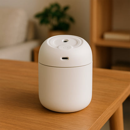 6785 Portable Lighting Mini Humidifier Usb Personal Desktop Air Humidifier For Baby Bedroom Travel Office Home With Light Cool Mist Humidifier Essential Oil Diffusers Cool Mist Humidifiers (250 Ml)